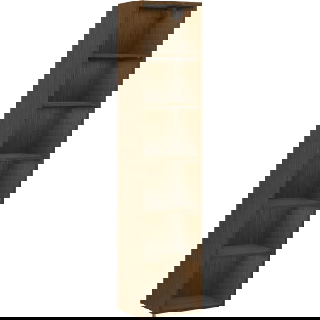 Mexen Box-A korpus koupelnové skříňky 35 cm, ořech - 91AX1-1600-300-1-86