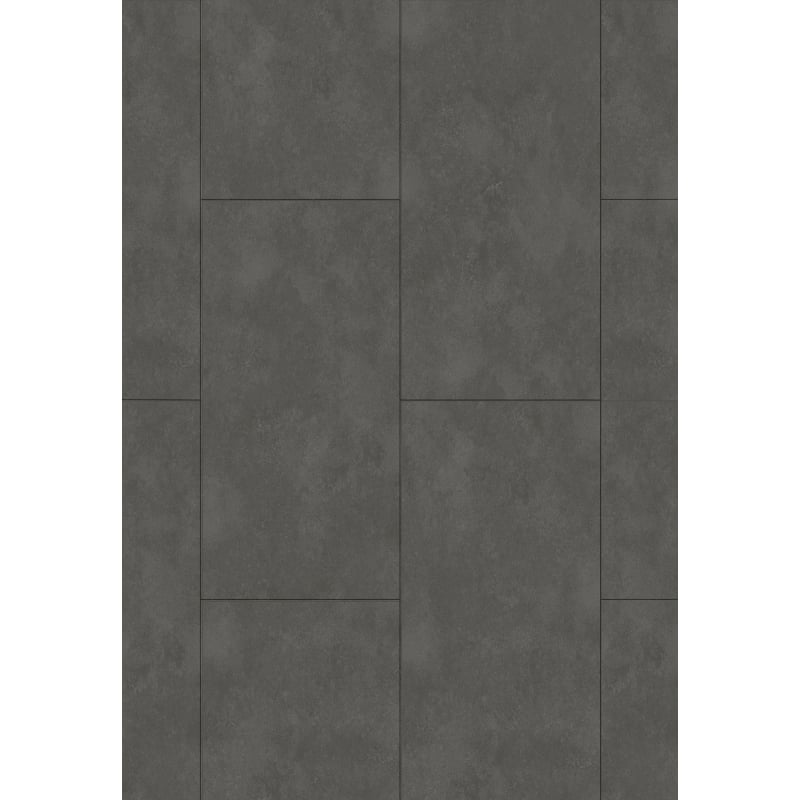 Mexen Steel Black vinylové panely 610 x 305 mm SPC 6,5 mm, podložka IXPE 1,5 mm, 4 V-drážka, Kámen