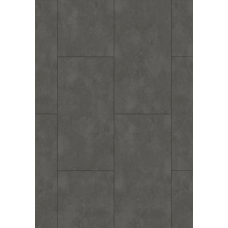 Mexen Steel Black vinylové panely 610 x 305 mm SPC 6,5 mm, podložka IXPE 1,5 mm, 4 V-drážka, Kámen