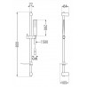 Mexen Caro DF72 sprchová baterie se sprchovou sadou, chrom - 74664DF72-00