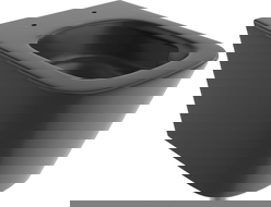 Mexen Teo mísa WC Rimless Tornado, černá mat - 3385XX85T