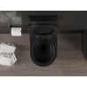 Mexen Carmen WC mísa Rimless Tornado se zpomalujícím sedátkem slim, duroplast, černá mat - 30881085T