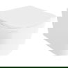 Mexen Vivo miska wc Rimless Tornado s pomalu padací deskou slim, duroplast, bílý lesk - 30610200T