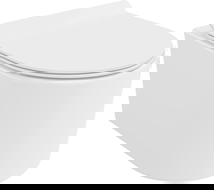 Mexen Sofia WC mísa Rimless Tornado se sedátkem pomalu padajícím slim, duroplast, bílý lesk - 30540100T
