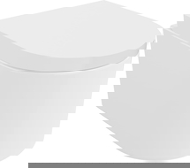 Mexen Sofia WC mísa Rimless Tornado s pomalu sklopnou deskou tvrdou, duroplast, bílý lesk - 30540200T