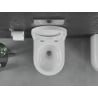 Mexen Sofia WC mísa Rimless Tornado s pomalu sklopnou deskou tvrdou, duroplast, bílý lesk - 30540200T