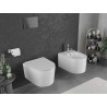 Mexen Sofia wc mísa Rimless Tornado s pomalu sklopným prkénkem slim, duroplast, bílý lesk - 30540400T