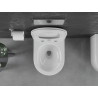 Mexen Sofia wc mísa Rimless Tornado s pomalu sklopným prkénkem slim, duroplast, bílý lesk - 30540400T