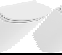 Mexen Sofia WC mísa Rimless Tornado s pomalu klesající sedátko slim, duroplast, bílý lesk - 30540500T