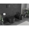 Mexen Sofia wc mísa Rimless Tornado se zpomalovacím sedátkem slim, duroplast, černá matná - 30540185T