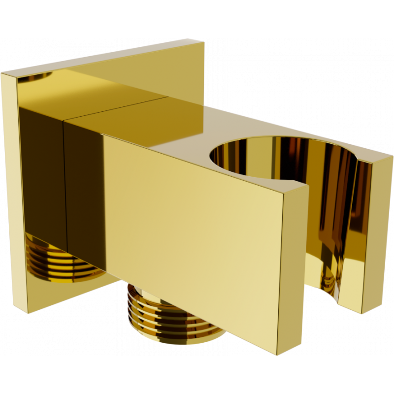 Mexen Cube rohové připojení, zlaté - 79300-50