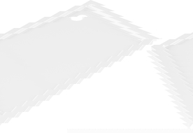 Mexen Flow čtvercový sprchový tác slim 70 x 70 cm, bílý lesk - 46S107070