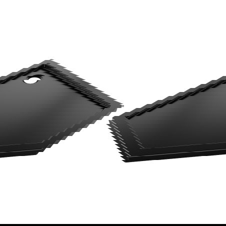 Mexen Flow pentagonální sprchová vanička slim 80 x 80 cm, černý mat - 46P708080