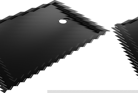 Mexen Flow obdélníkový sprchový kout slim 100 x 90 cm, černý mat - 46R709010