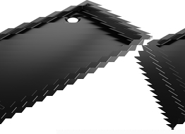 Mexen Flow+ čtvercový sprchový kout 90 x 90 cm, černý mat - 46S709090H