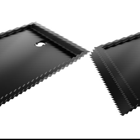 Mexen Flow+ obdélníkový sprchový kout 120 x 70 cm, černý mat - 46R707012H