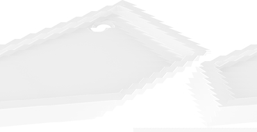 Mexen Flow+ sprchová vanička pětiúhelníková 90 x 90 cm, bílý lesk - 46P109090H