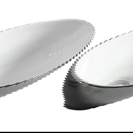 Mexen Elza umyvadlo na desce 40 x 33 cm, stříbrná/bílá - 21014079