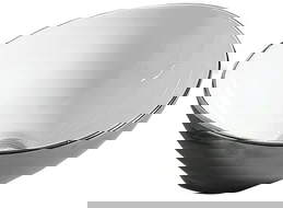 Mexen Elza umyvadlo na desce 40 x 33 cm, stříbrná/bílá - 21014079