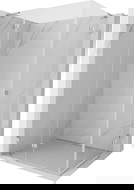 Mexen Lunar L Duo sprchová kabina levá 85 x 75 cm, transparentní, chrom - 834L-085L-075P-01-00