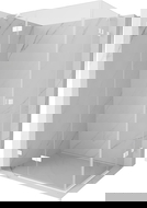 Mexen Lunar Duo sprchová kabina otevírací levá 95 x 80 cm, průhledná, bílá - 834-095L-080P-20-00