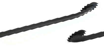 Mexen nástěnné madlo 35 cm, černé - 70101630-70