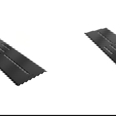 Mexen Toro kryt na sprchovou vaničku 130-160 cm, černá - 43920070