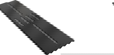 Mexen Toro kryt na sprchovou vaničku 130-160 cm, černá - 43920070