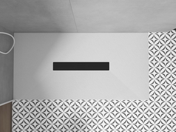 Mexen Toro maskovací lišta pro sprchovou vaničku 170-200 cm, černá - 43930070