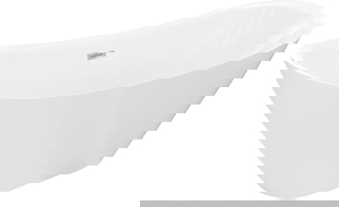 Mexen Lotos volně stojící vana 150 x 75 cm, bílá, přepad chrom - 52051507700-01