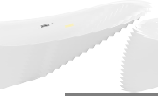 Mexen Lotos volně stojící vana 150 x 75 cm, bílá, přepad zlatý - 52051507700-50