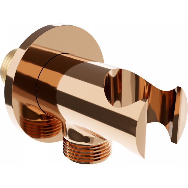 Mexen Kai rohová přípojka, růžové zlato - 79301-60