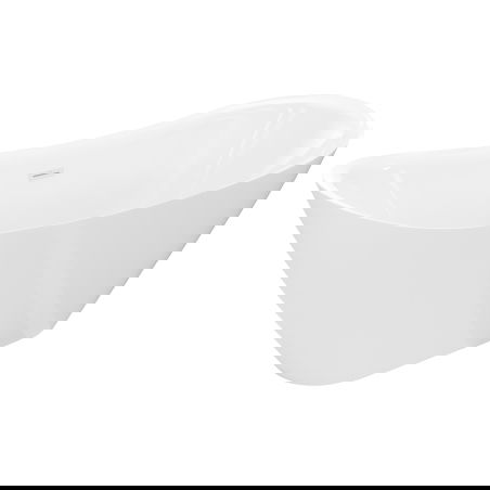 Mexen Lotos volně stojící vana 180 x 75 cm, bílá, bílý přepad - 52051807700-20