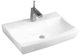 Mexen Sally umyvadlo na desku 62 x 40 cm, bílá - 21076200