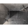 Mexen Lunar Duo sprchová kabina otočná levá 120 x 115 cm, transparentní, gun gray kartáčované - 834-120L-115P-66-00