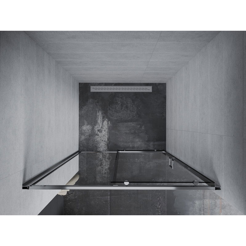 Mexen Apia posuvné sprchové dveře 135 cm, transparentní, chrom - 845-135-000-01-00