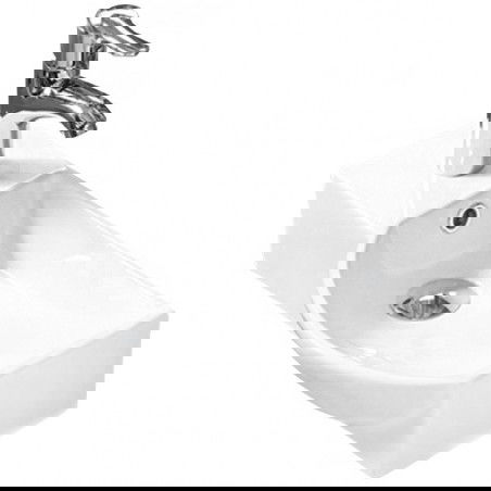 Mexen Hugo umyvadlo na desku pravé 45 x 24 cm, bílá - 21254500R