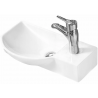 Mexen Hugo umyvadlo na desku levé 45 x 24 cm, bílá - 21254500L