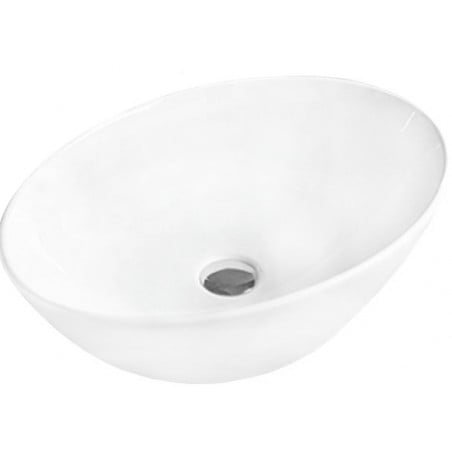 Mexen Marina umyvadlo na desku 56 x 38 cm, bílá - 21195600