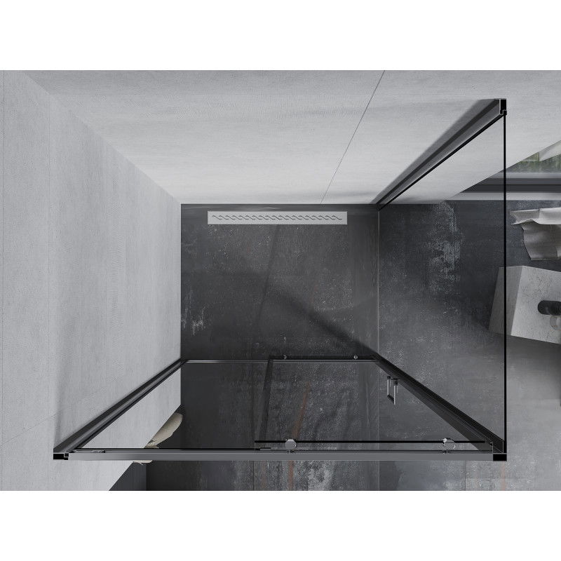 Mexen Apia posuvná sprchová kabina 105 x 90 cm, transparentní, chrom - 840-105-090-01-00