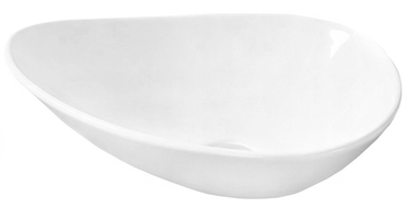 Mexen Lorena umyvadlo na desku 53 x 41 cm, bílá - 21295300