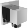 Mexen Cube nástěnná přípojka, chrom - 79340-00