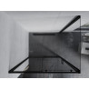 Mexen Apia posuvná sprchová kabina 120 x 80 cm, transparentní, černá - 840-120-080-70-00