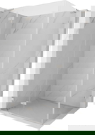 Mexen Lunar L sprchový kout s otevíráním vlevo 90 x 70 cm, transparentní, kartáčovaný nikl - 834L-090-070-97-00-L