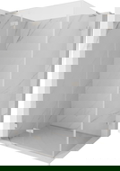 Mexen Lunar L sprchový kout otevírací levý 95 x 80 cm, transparentní, kartáčovaný nikl - 834L-095-080-97-00-L