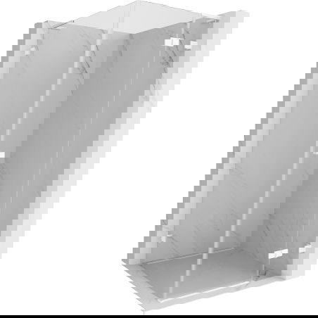 Mexen Lunar L sprchový kout otevíratelný pravý 80 x 80 cm, transparentní, bílá - 834L-080-080-20-00-P