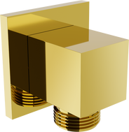 Mexen Cube úhlový přípoj, zlatý - 79340-50
