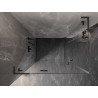Mexen Lunar L Duo sprchový kout s otvíracími dveřmi levý 90 x 80 cm, transparentní, gun metal - 834L-090L-080P-95-00