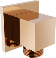 Mexen Cube úhlová přípojka, růžové zlato - 79340-60