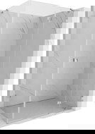 Mexen Lunar sprchový kout výklopný pravý 100 x 80 cm, transparentní, chrom - 834-100-080-01-00-P